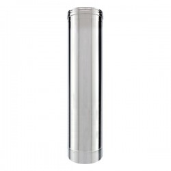 Tubo de chaminé em Inox simples 1m