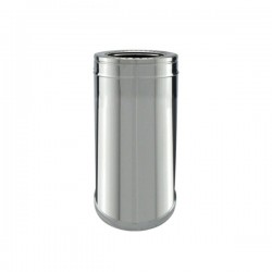 Tubo rígido Inox parede dupla isolado 33 cm