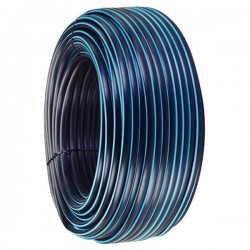 Tubo em polietileno com risca azul Ø 50 mm 10 kg/bars - C.50 m