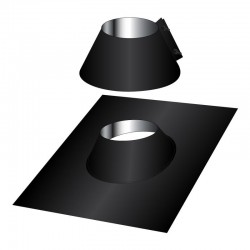 Gola para cobre águas em Inox Preto / antracite