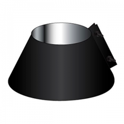 Gola para cobre águas em Inox Preto / antracite