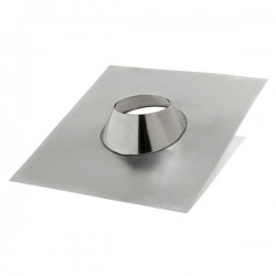 Cobre águas de chaminé em Inox para coberturas planas
